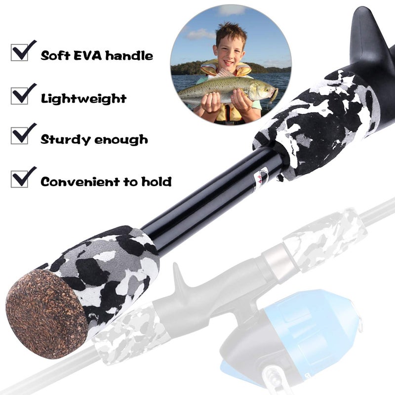 ODDSPRO Kids Fishing Pole - Kids Fishing Starter Kit - with Tackle Box, Reel, Practice Plug, Beginner's Guide and Travel Bag for Boys, Girls - Image 3